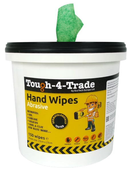 Abrasive Mechanic Hand Wipes x 150